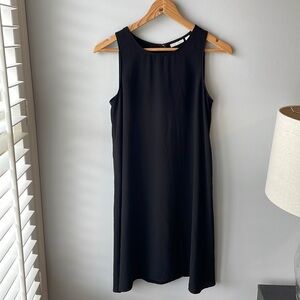 Halogen Black‎ Sleeveless Shift Dress